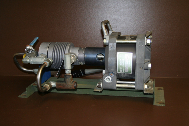 Pump Air driven Intensifier High pressure 1250PSI AAD5 Haskel eBay